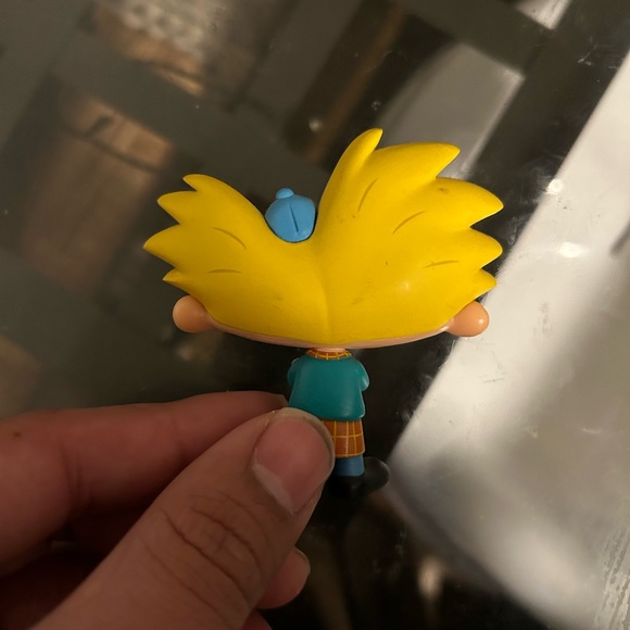 2014 Viacom Nickelodeon Hey Arnold Figure 3.75” Tall Plastic Hey! Arnold - Picture 6 of 11